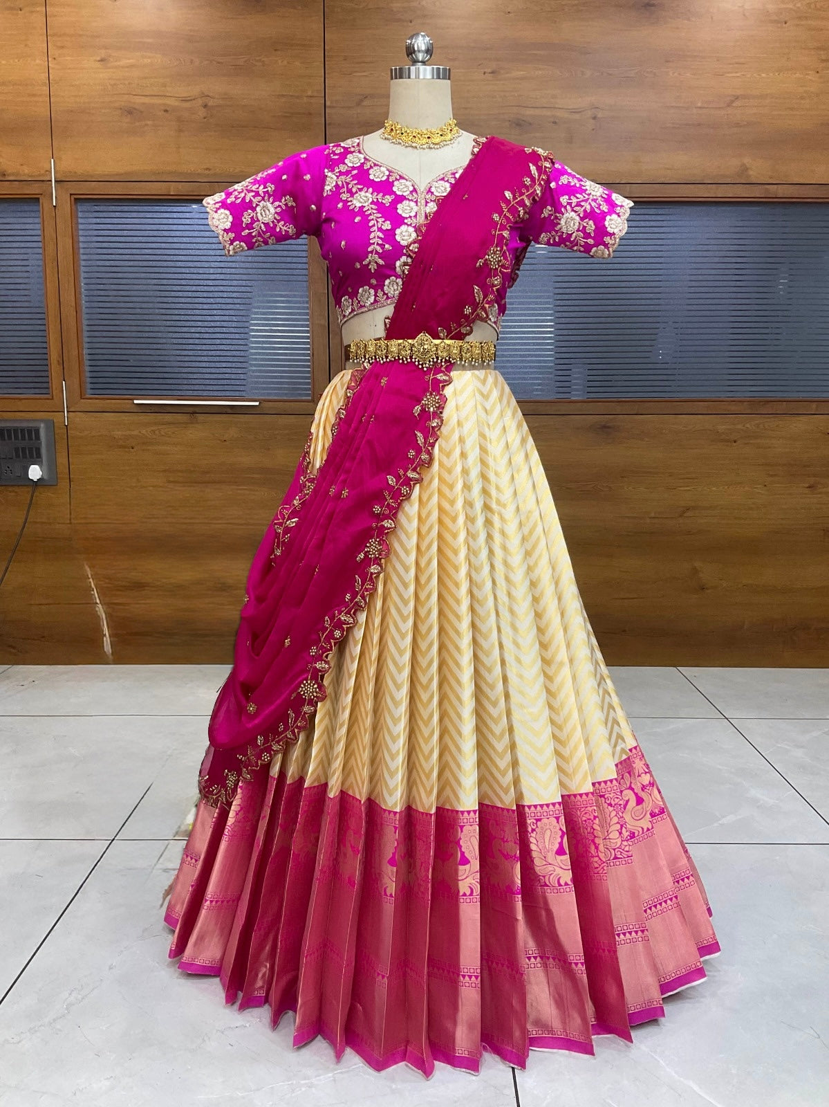 Sundari- South Indian Festival Traditional Half Saree