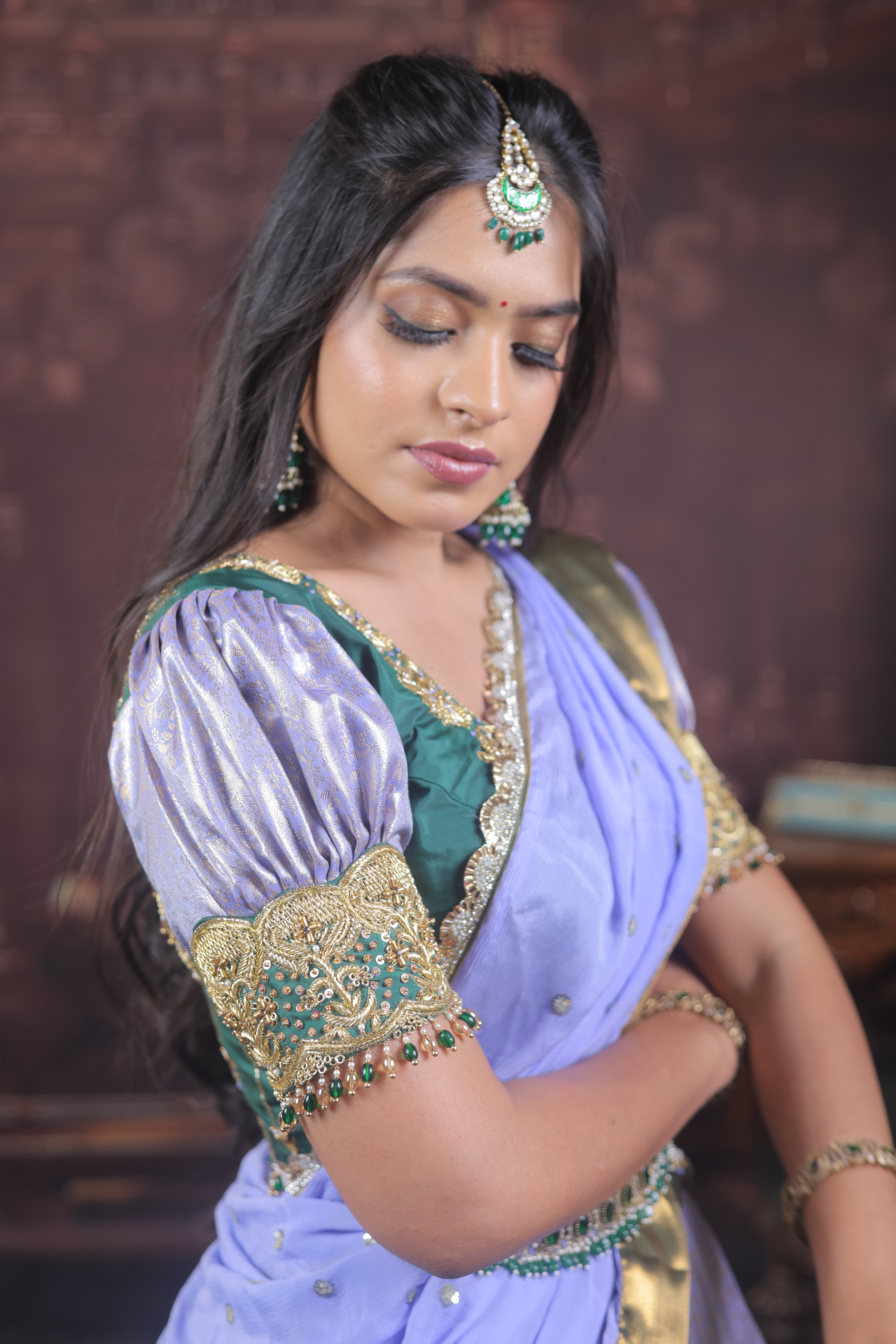 Parvati –  Kanchipuram Silk Lehenga Set