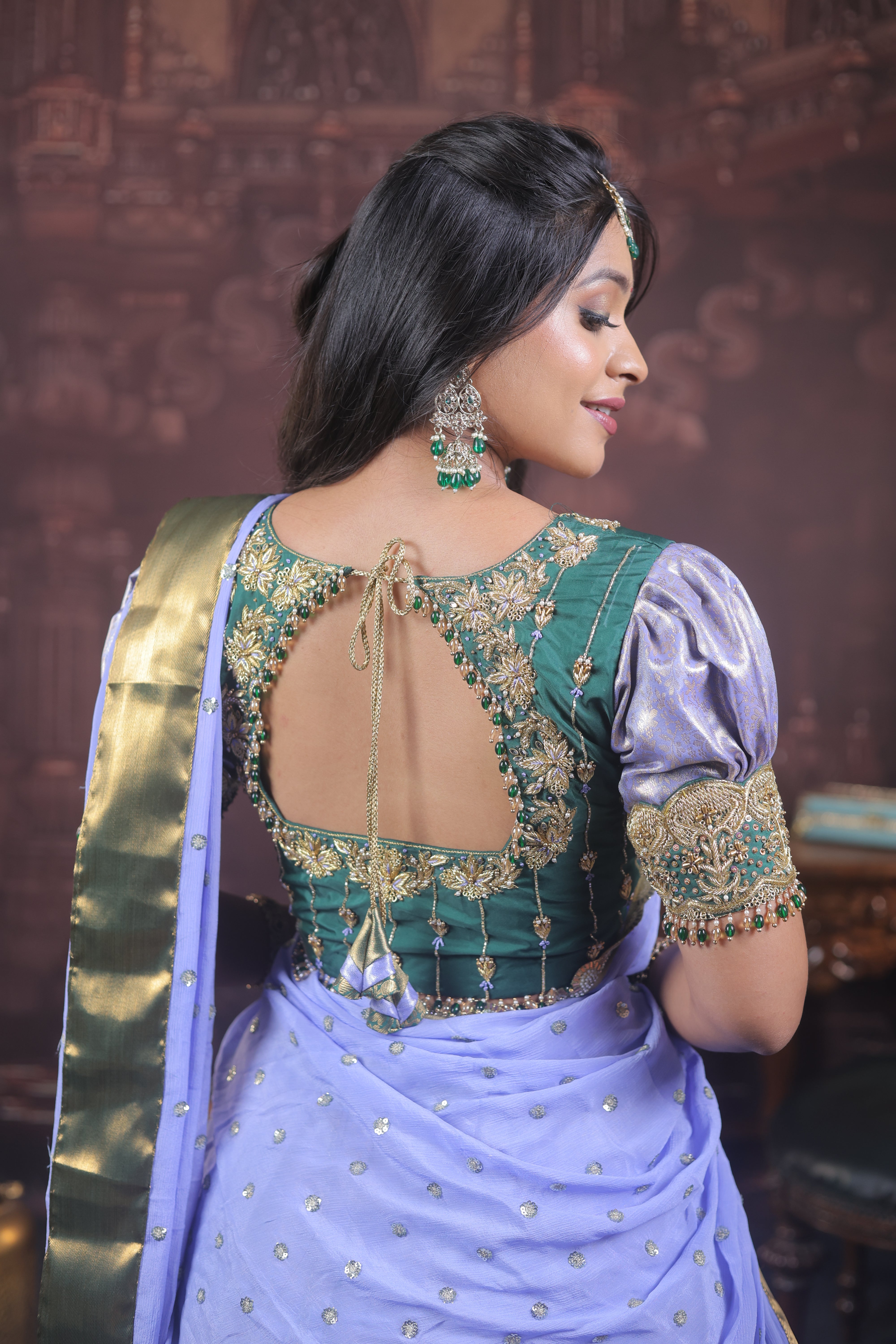 Parvati –  Kanchipuram Silk Lehenga Set