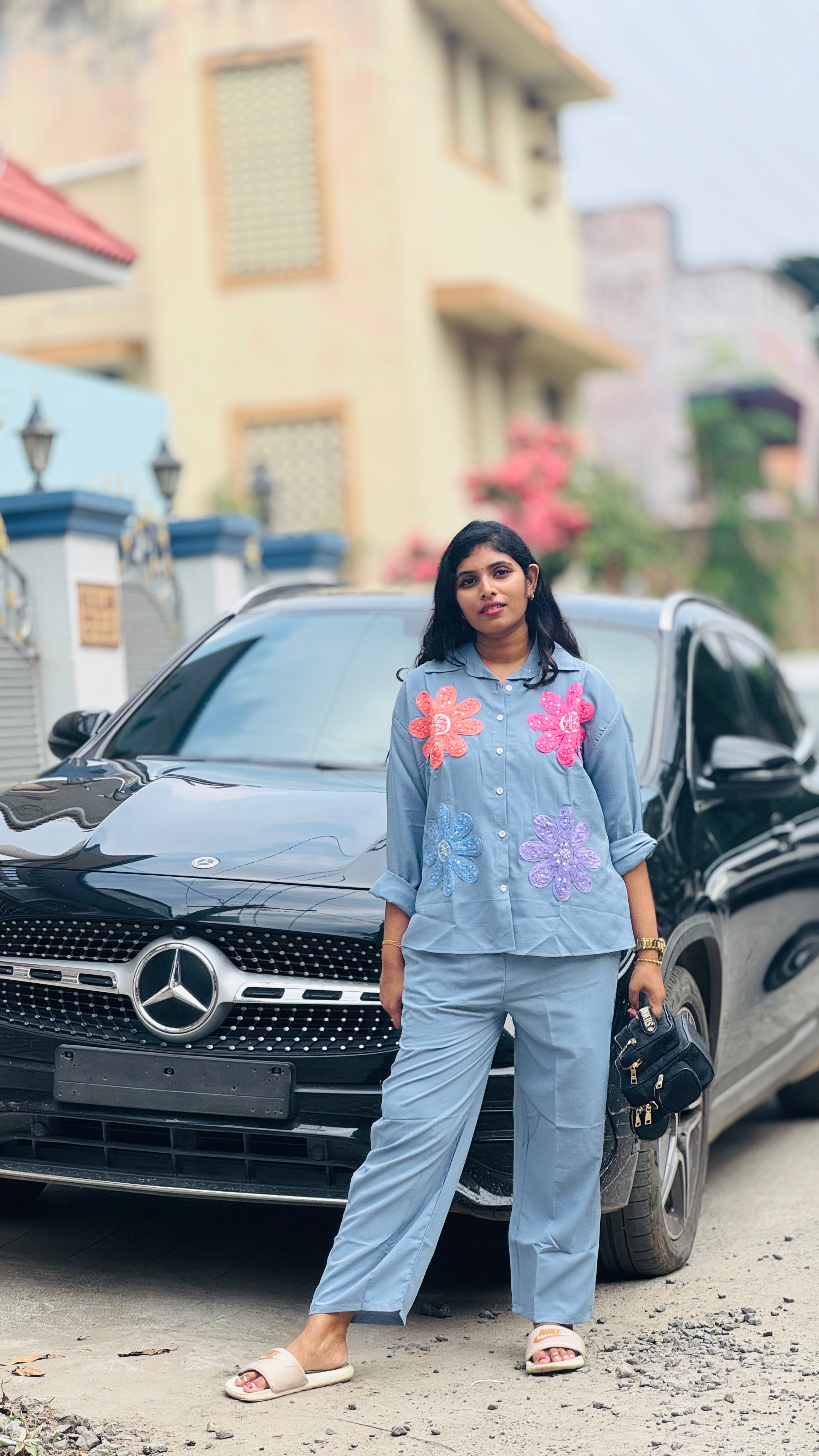 Imported oversized comfy Summer Co-ord set