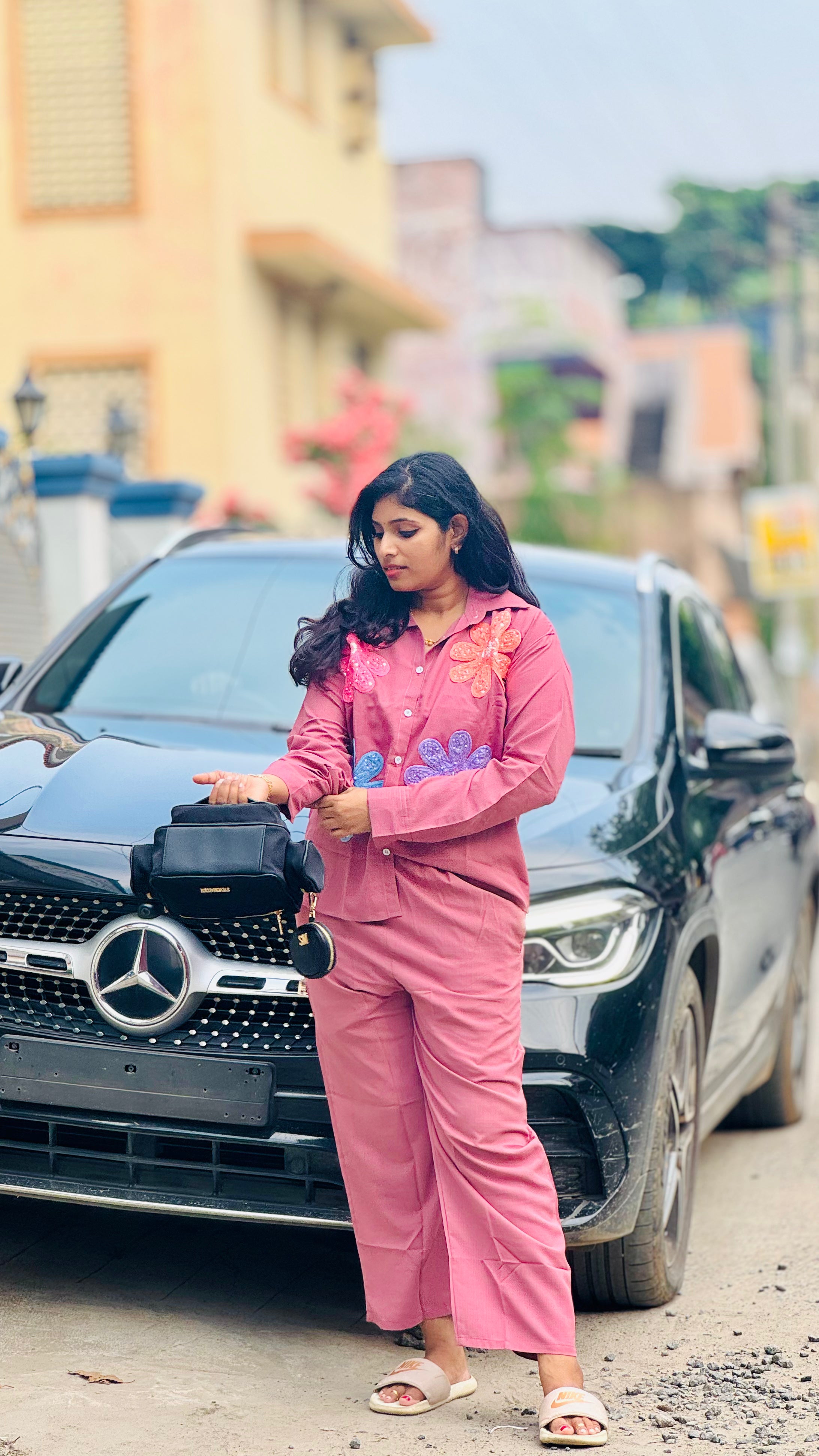 Imported oversized comfy Summer Co-ord set