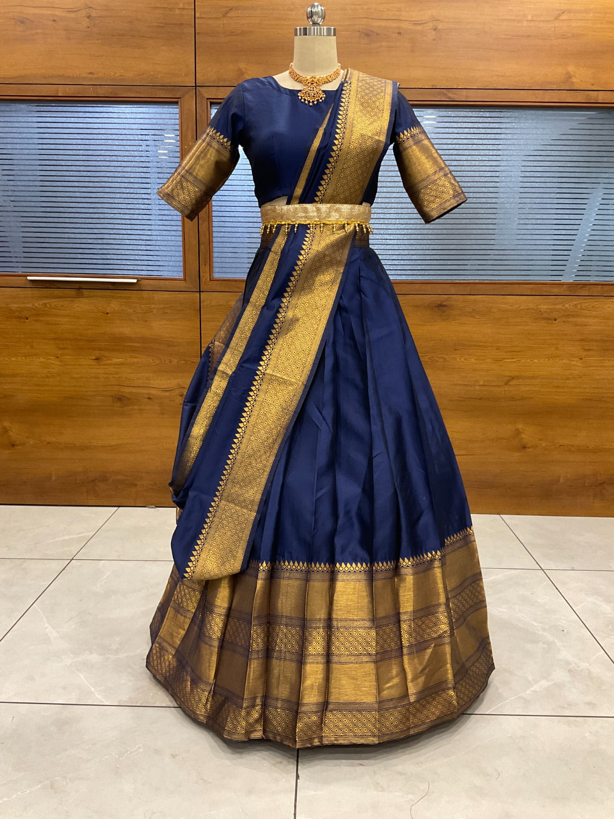 Rukmani- South Indian Festival Traditional Half Saree